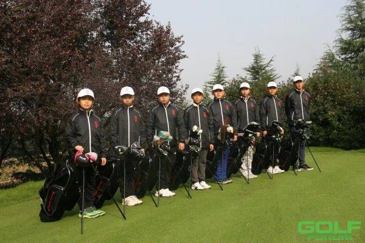 恭贺陕西首支青少年高尔夫球队正式成立