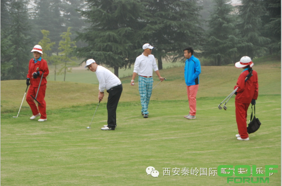 2014沃尔沃国际高尔夫挑战赛在秦岭国际高尔夫举办