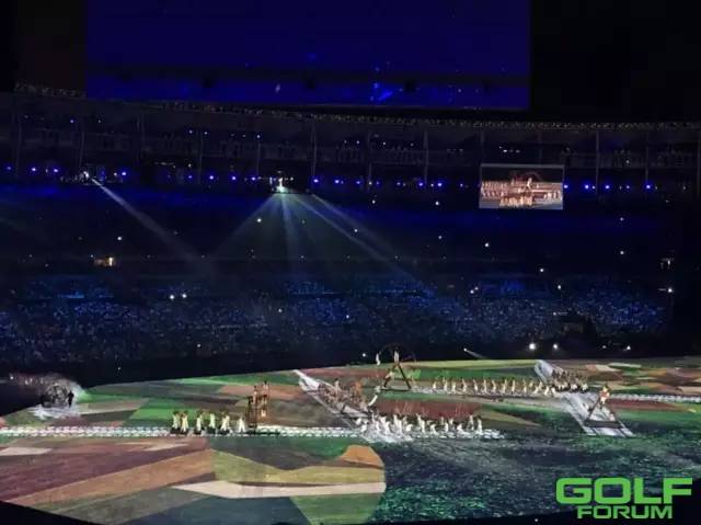 里约奥运会开幕，中国高尔夫人百年来首次亮相奥运会！ ...