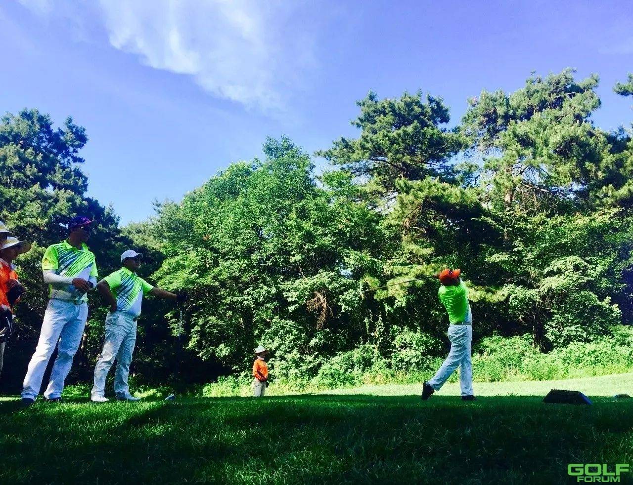 沈阳盛京高尔夫球队7月月例赛完美收杆