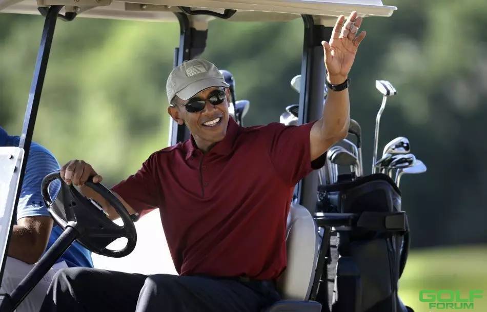 【分享】高大上！库里与奥巴马打高尔夫，总统为MVP开球车。 ...