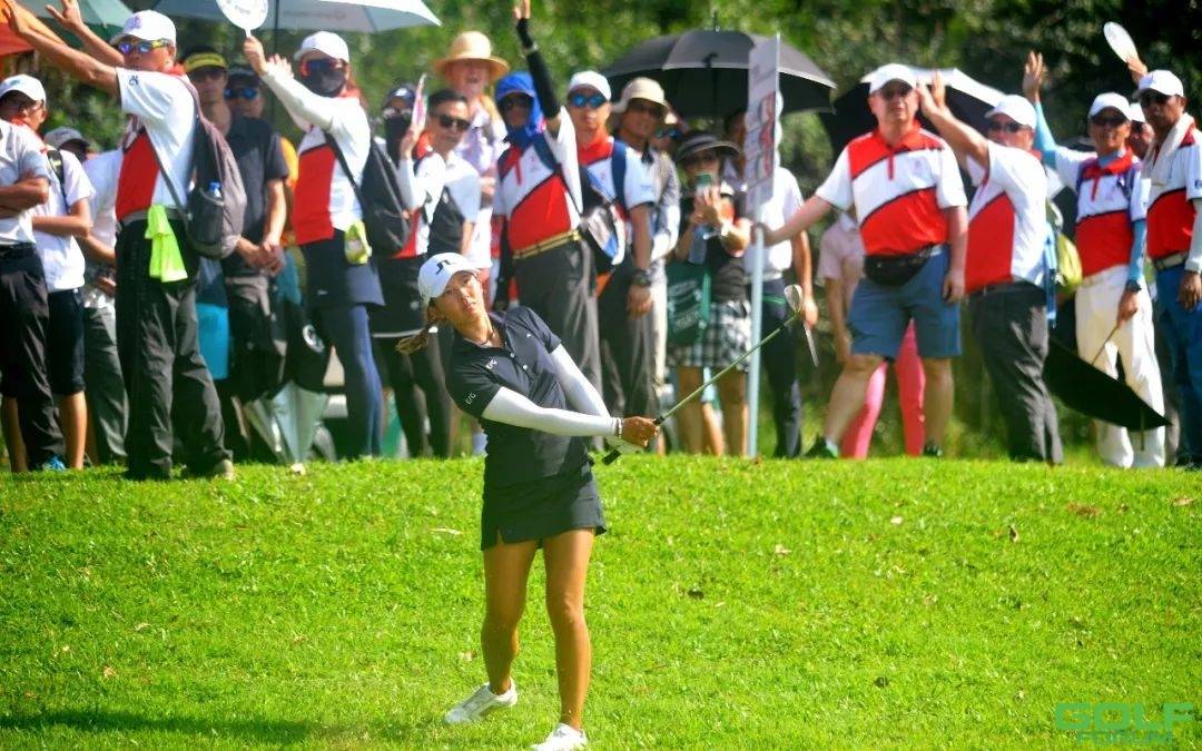 香港女子高爾夫球公開賽收桿