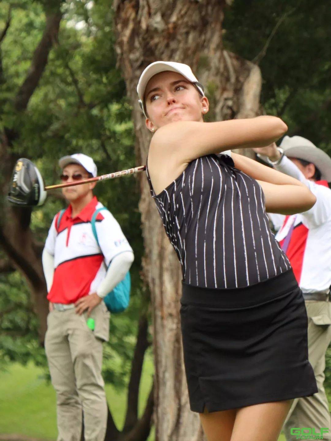 盈豐香港女子高爾夫球公開賽次天