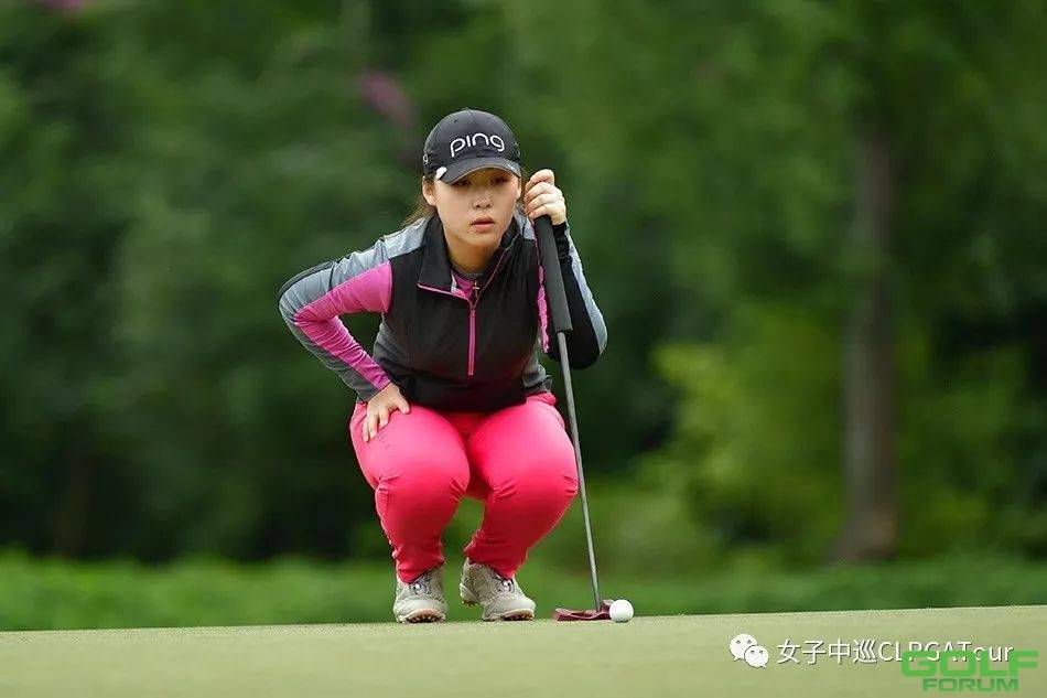 破纪录！中国女子公开赛刘依一61杆领先首轮林希妤T2