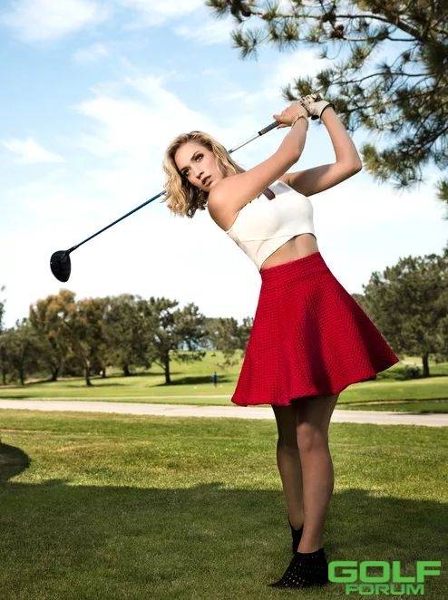 高尔夫，女性性感的代名词