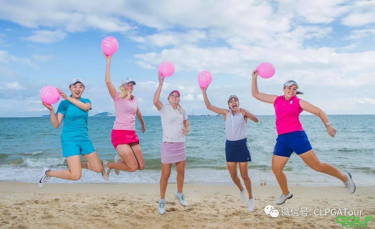 沙滩照|蓝天+白云+沙滩+美女球员=三亚女子公开赛首波美图来袭！ ...