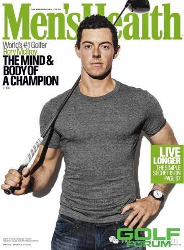 麦克罗伊拍摄杂志封面半裸秀肌肉