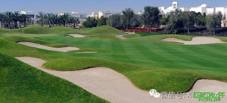 沙漠奇迹一睹迪拜五个顶级高尔夫球场