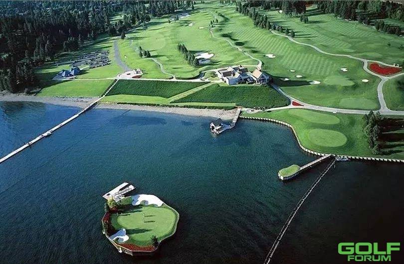 世界新鲜刺激的七大特色高尔夫球场