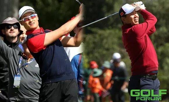 高尔夫世界杯首轮中国队并列第13位三队并列领先
