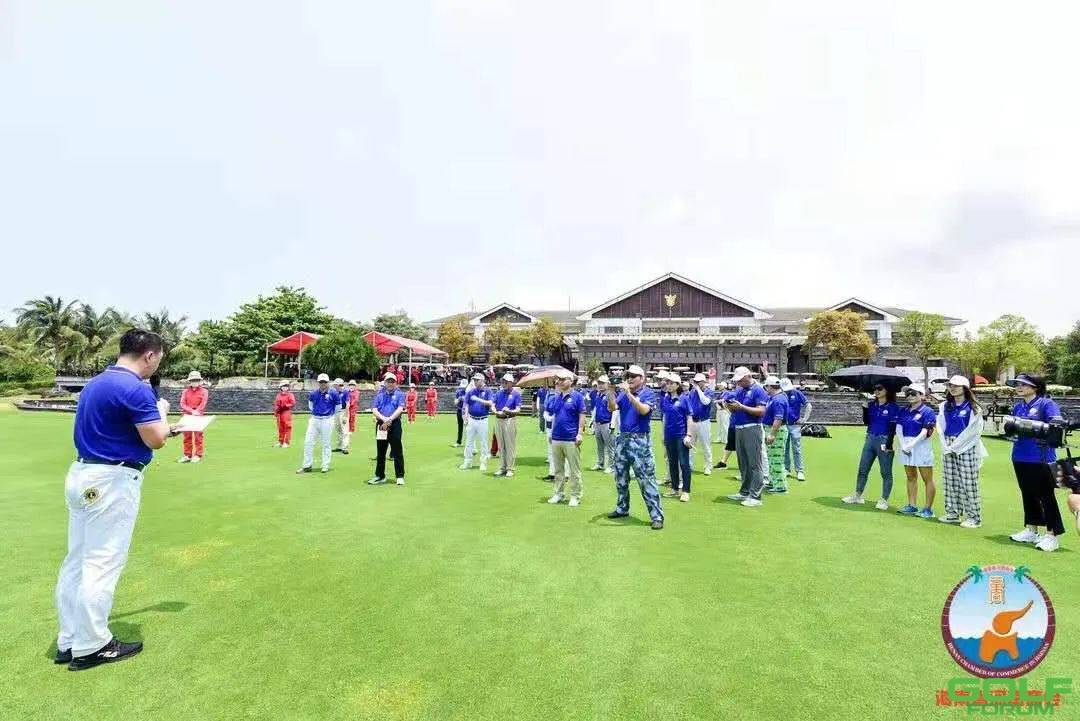 海南豫商高尔夫球队成立暨会长杯联谊赛~西海岸高尔夫球会开赛 ...