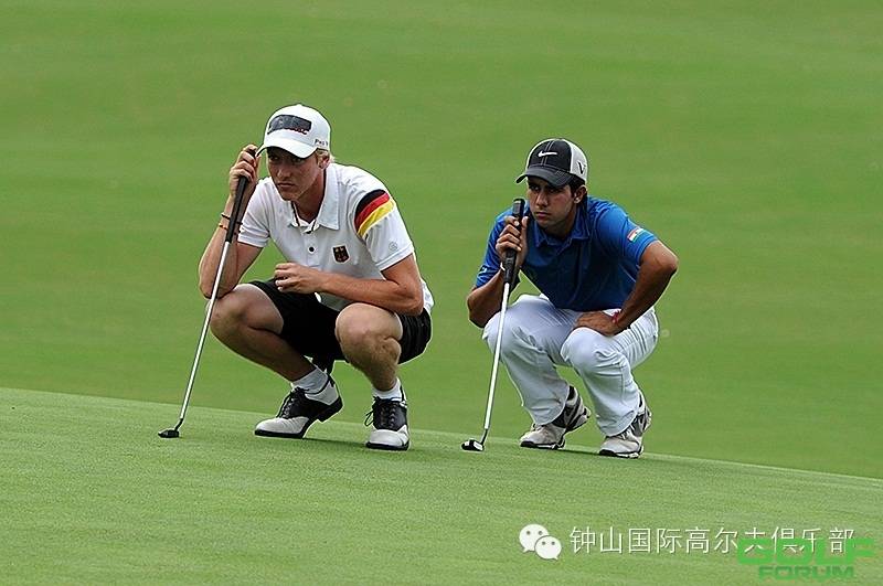 中国、瑞士跨国组合征战高尔夫混合团体赛