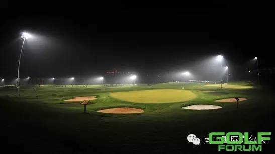 南山国际高尔夫灯光练习场正式开放啦！