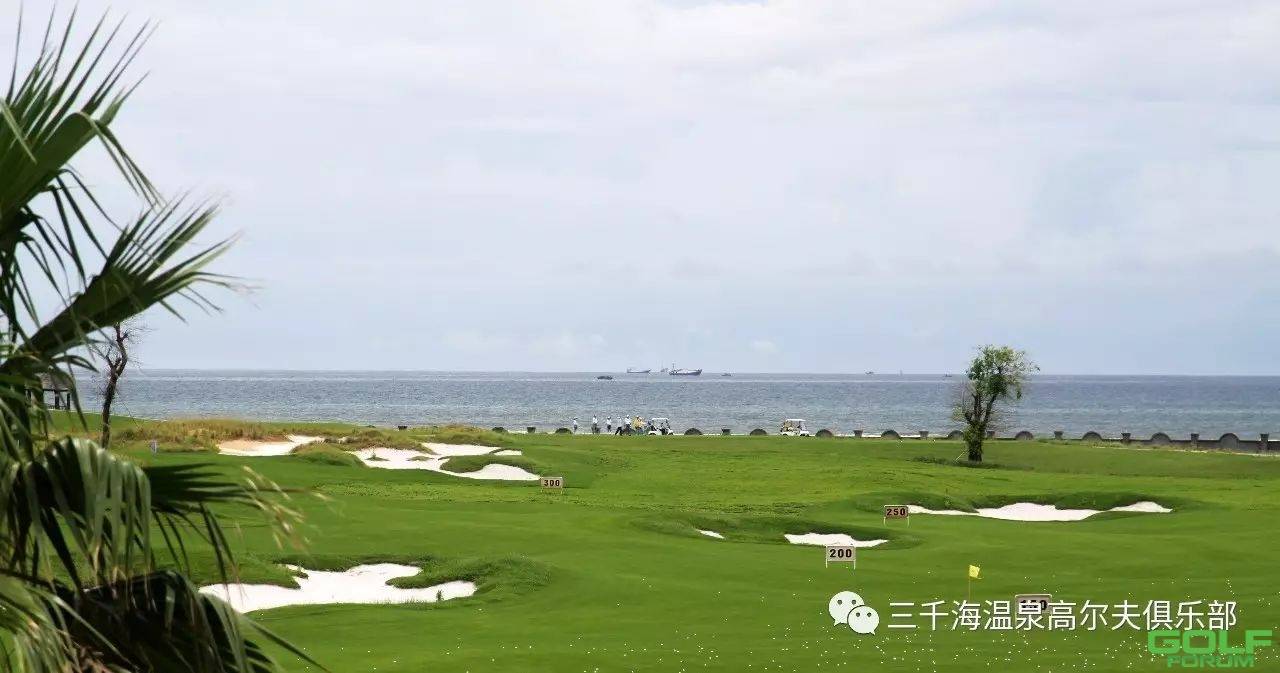 带您去领略北海天隆三千海温泉高尔夫球场风景