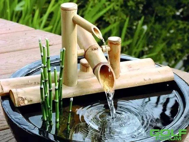 院落时光：庭院里那些禅意的竹喷泉