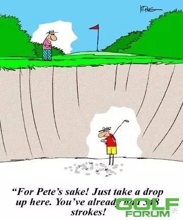 【高球视界】高尔夫就是如此有任性|漫画