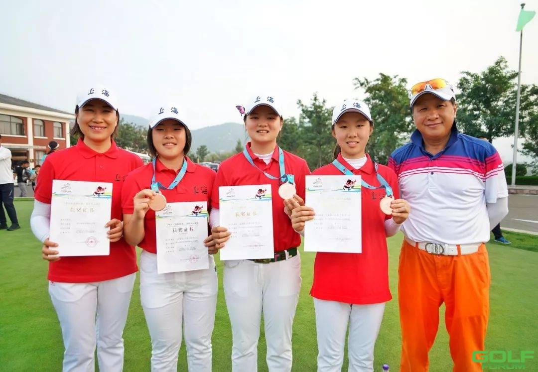 上海女队荣获二青会社会俱乐部甲组团体冠军