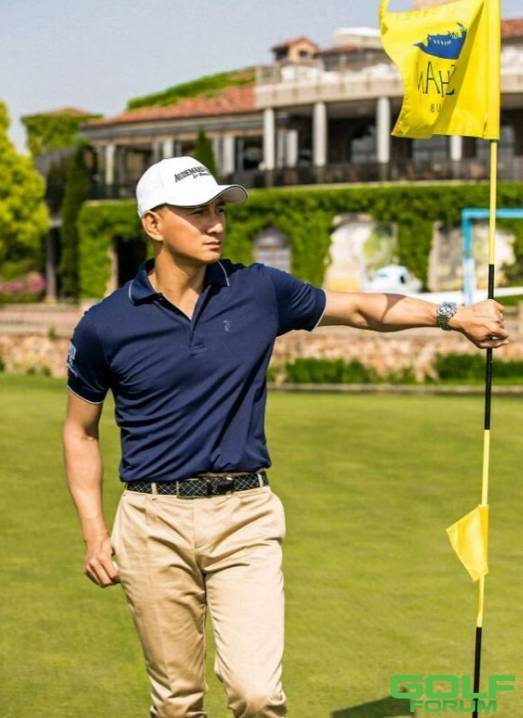 吴奇隆在爱彼高尔夫大师赛教你如何做运动型成功男神 ...