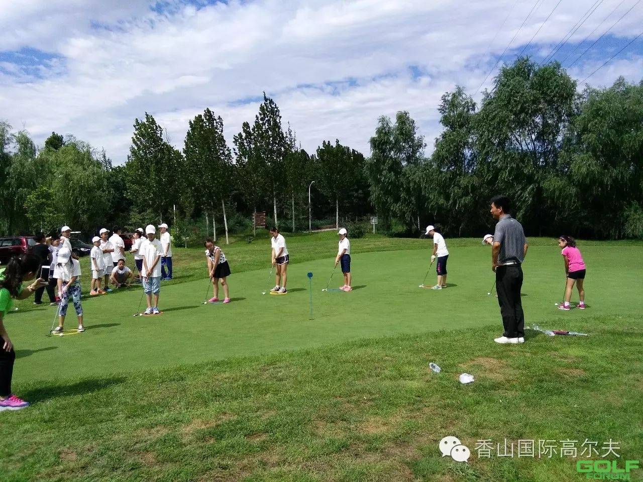 难舍—2016汇丰全国青少年高尔夫夏令营北京站