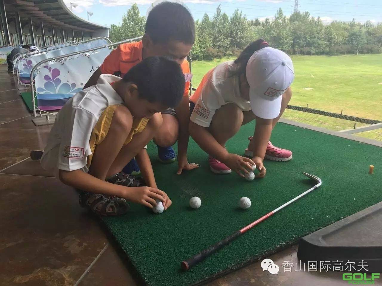 难舍—2016汇丰全国青少年高尔夫夏令营北京站