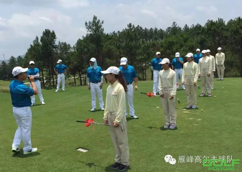 雁峰高尔夫球队五月赛事——鹤山行！！！