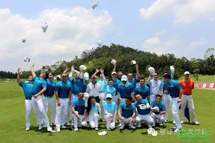 雁峰高尔夫球队五月赛事——鹤山行！！！