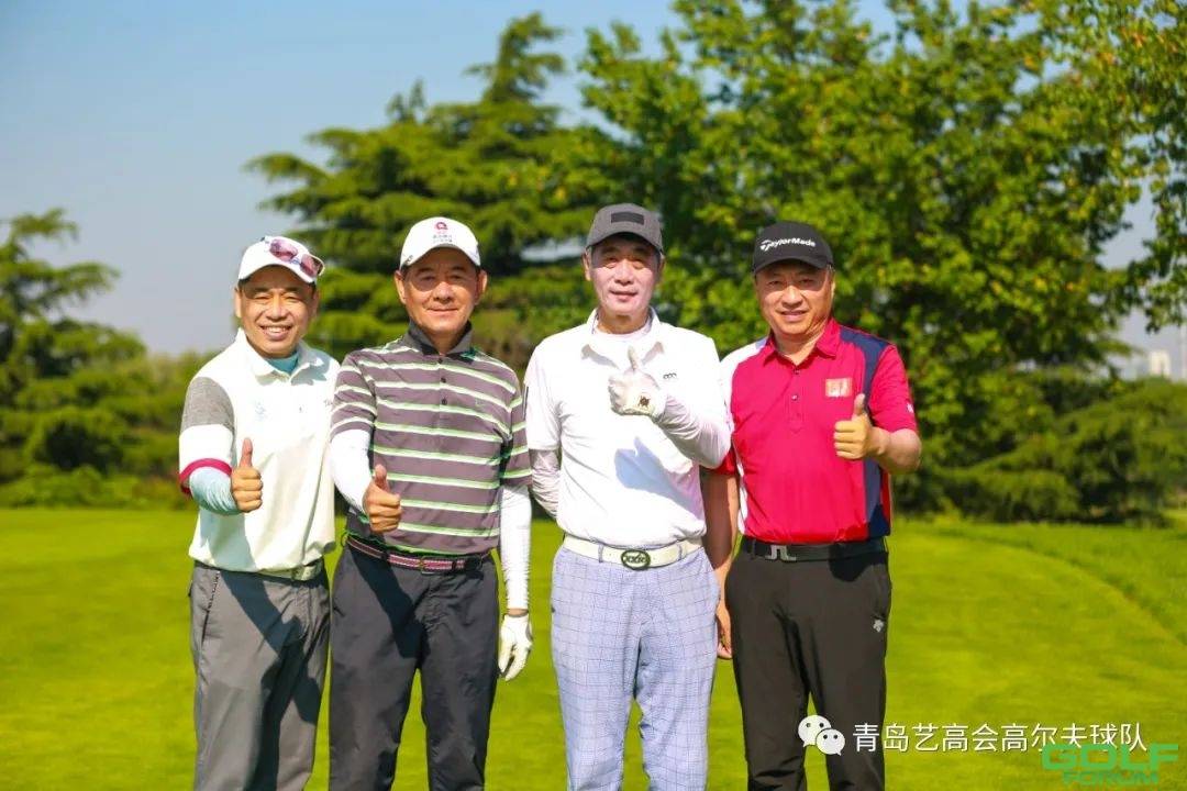 青岛艺高会高尔夫球队6月例赛-比赛花絮