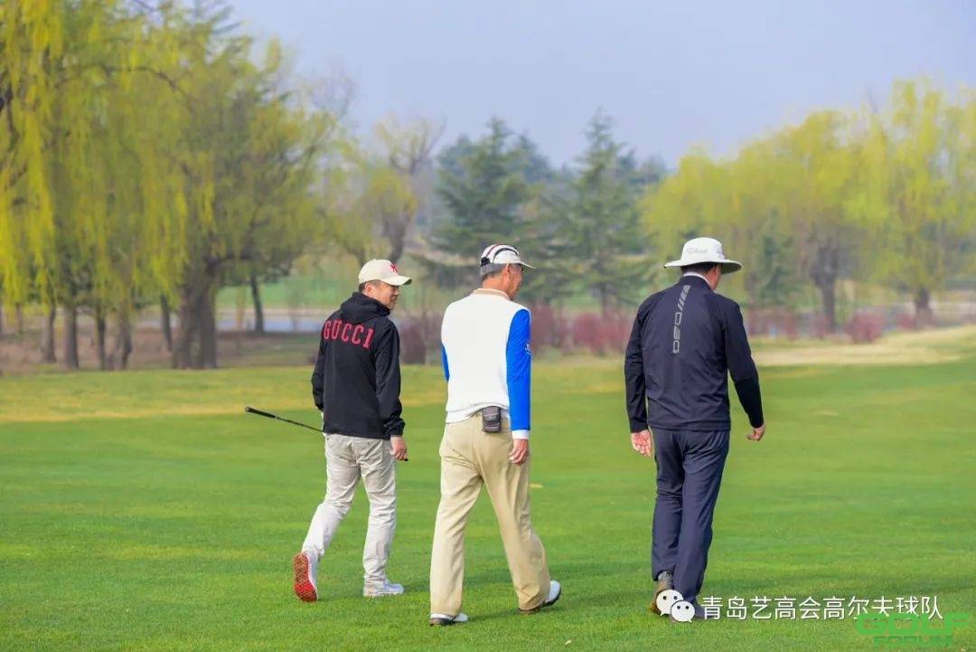 青岛艺高会高尔夫球队3月开杆赛-比赛花絮