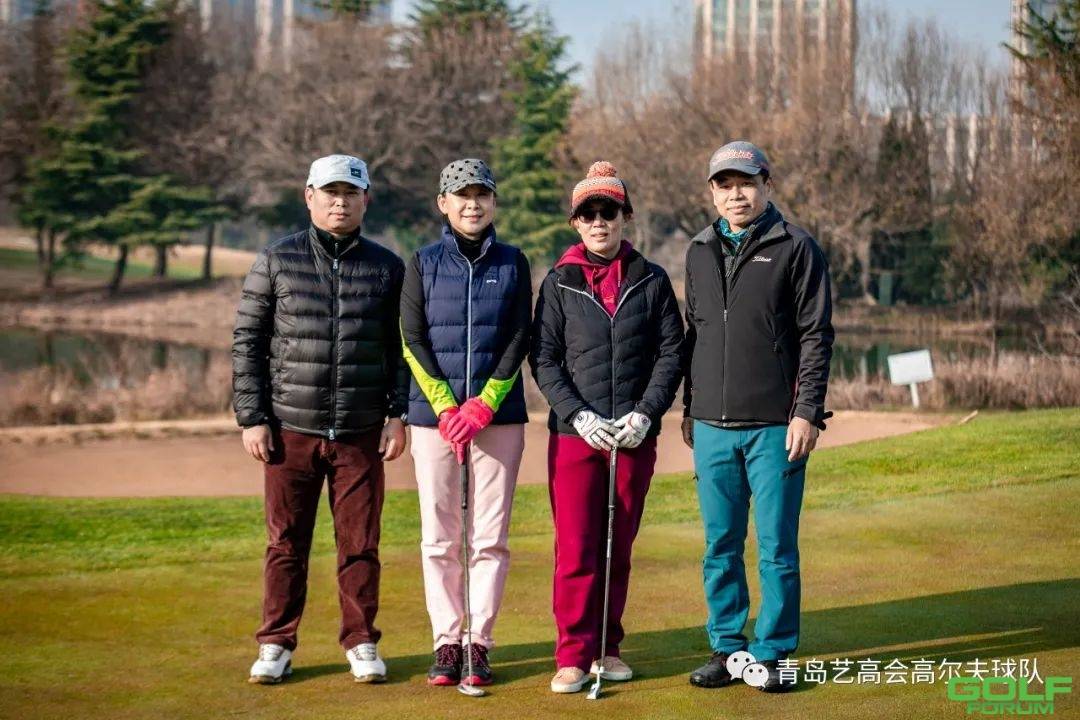 青岛艺高会高尔夫球队十二月例赛-比赛花絮