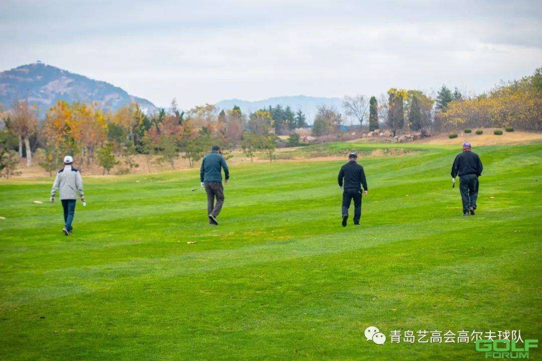 青岛艺高会高尔夫球队十一月例赛-比赛花絮