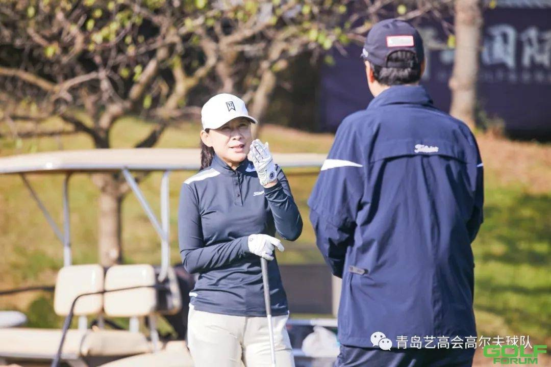 青岛艺高会高尔夫球队十月例赛-比赛花絮