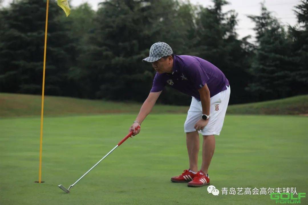 青岛艺高会高尔夫球队八月例赛-比赛花絮