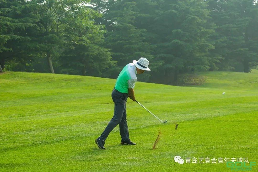 青岛艺高会高尔夫球队六月例赛-比赛花絮