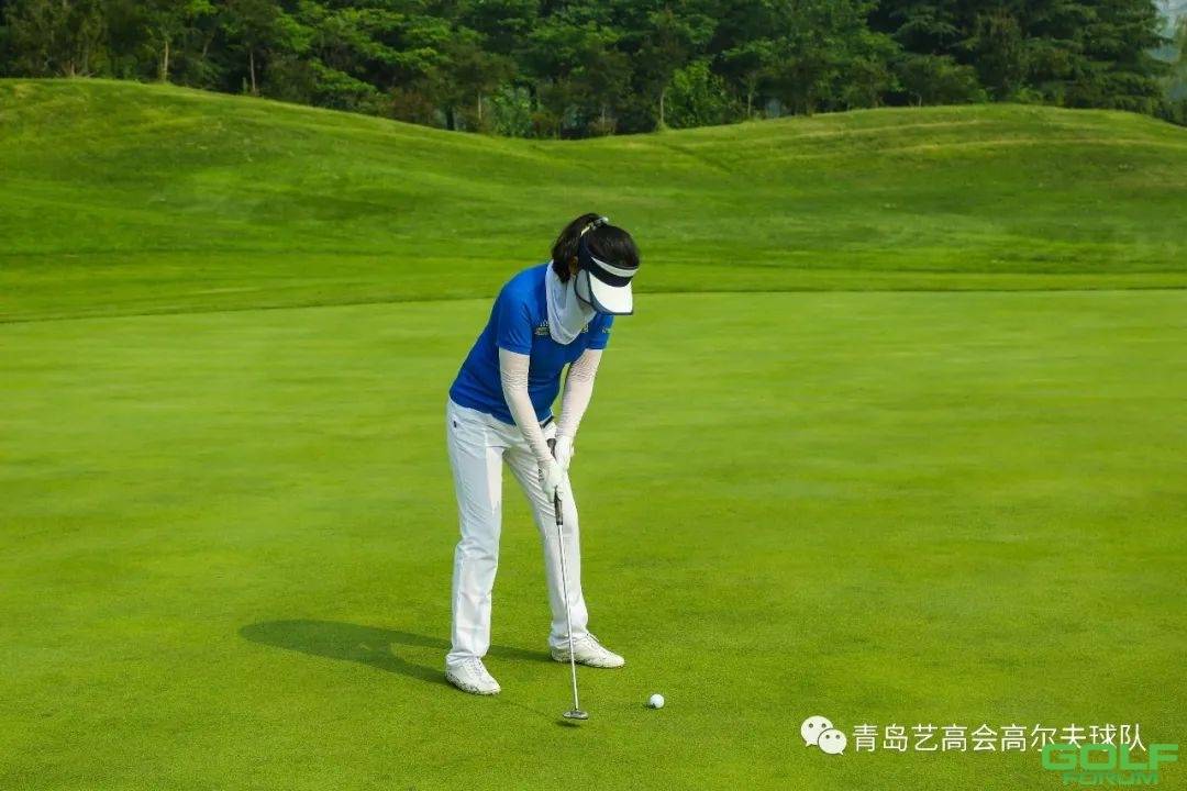 青岛艺高会高尔夫球队六月例赛-比赛花絮