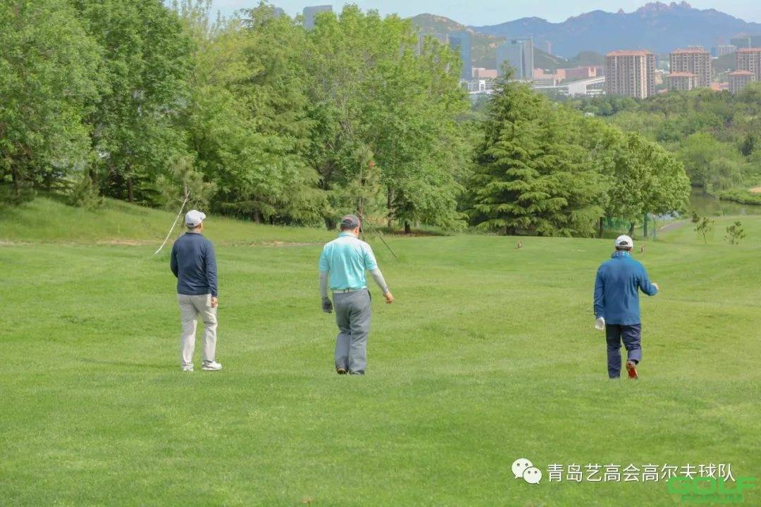 青岛艺高会高尔夫球队五月例赛-比赛花絮