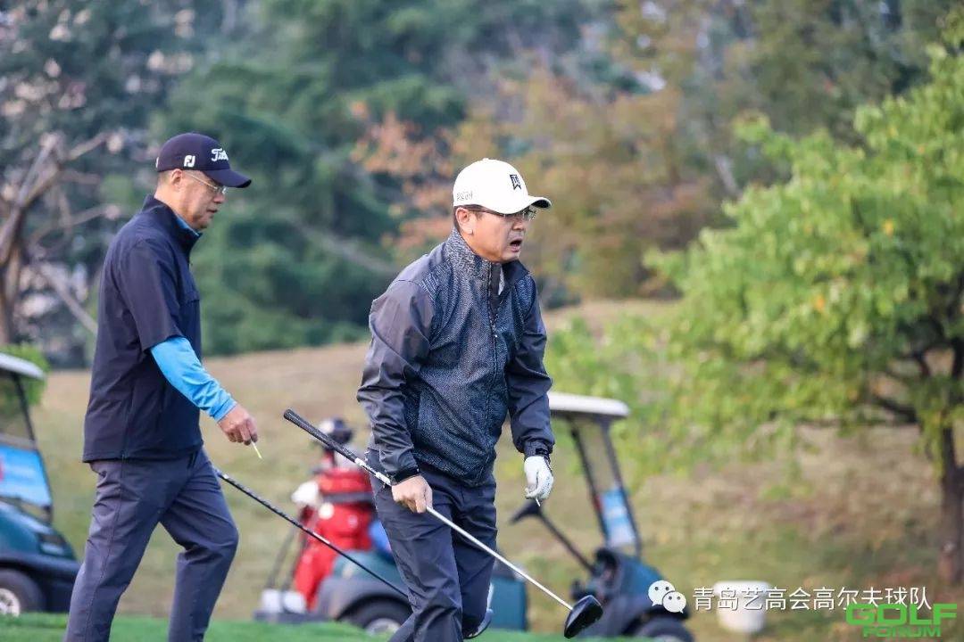 青岛艺高会高尔夫球队10月例赛-比赛花絮