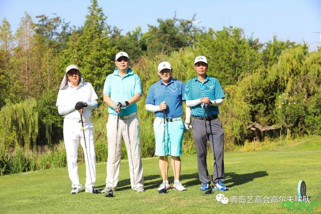 青岛艺高会高尔夫球队7月例赛-比赛花絮