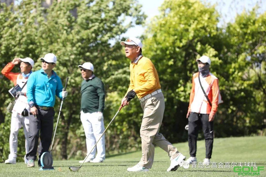 青岛艺高会高尔夫球队5月例赛-比赛花絮