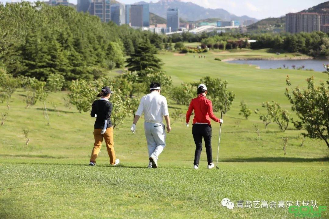 青岛艺高会高尔夫球队5月例赛-比赛花絮