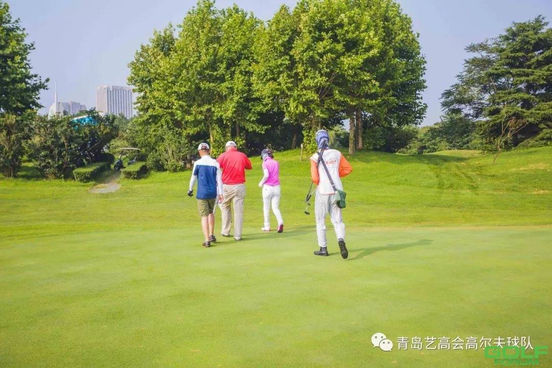 艺高会高尔夫球队2018年7月例赛-比赛花絮