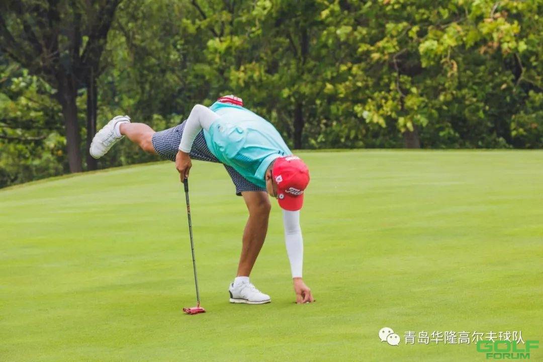 青岛华隆高尔夫球队八月例赛-比赛花絮
