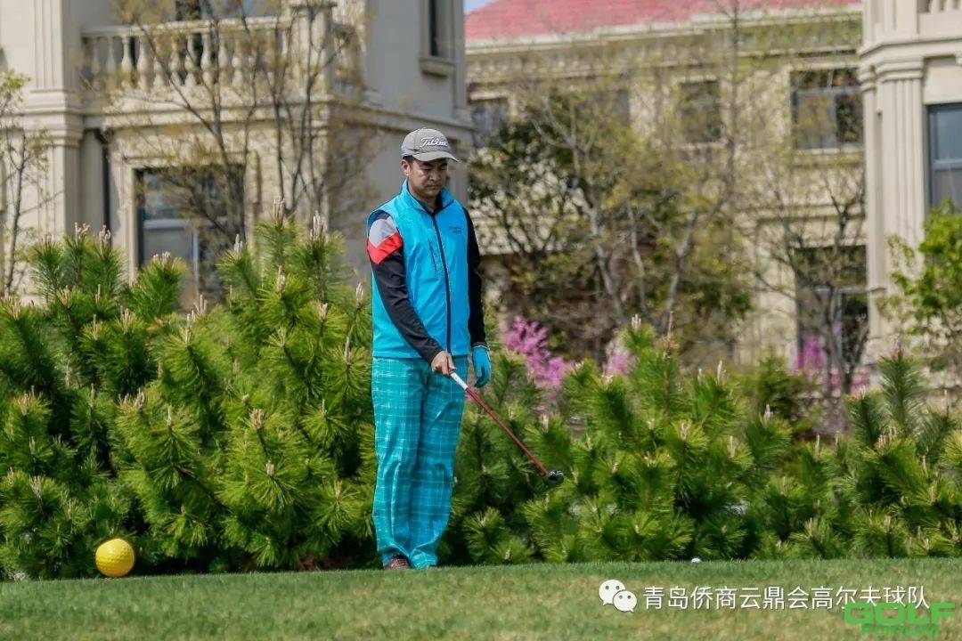 青岛侨商云鼎会高尔夫球队4月例赛--比赛花絮