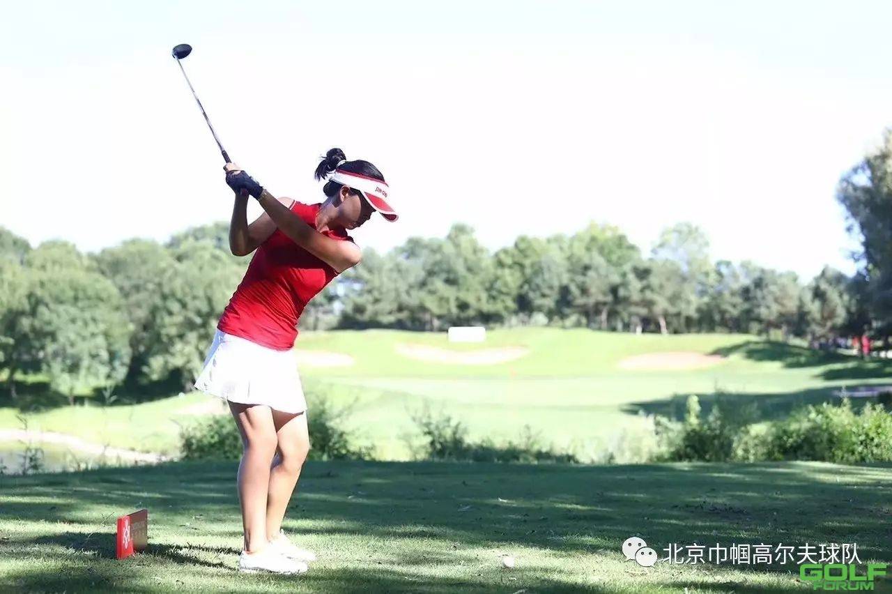 巾帼队与北京业余高尔夫公开赛的决战