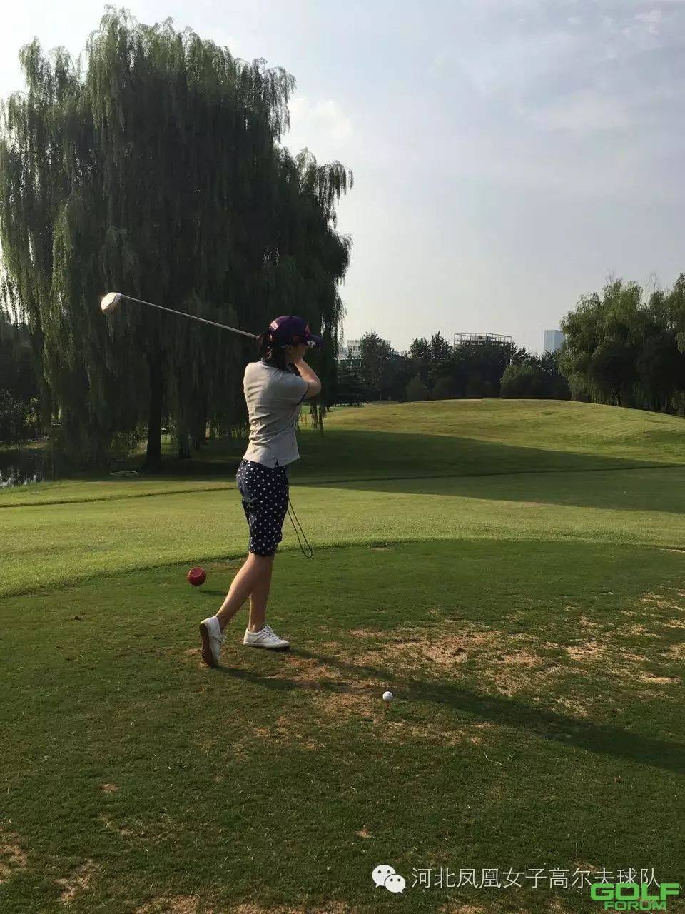 河北凤凰女子高尔夫球队成立两周年