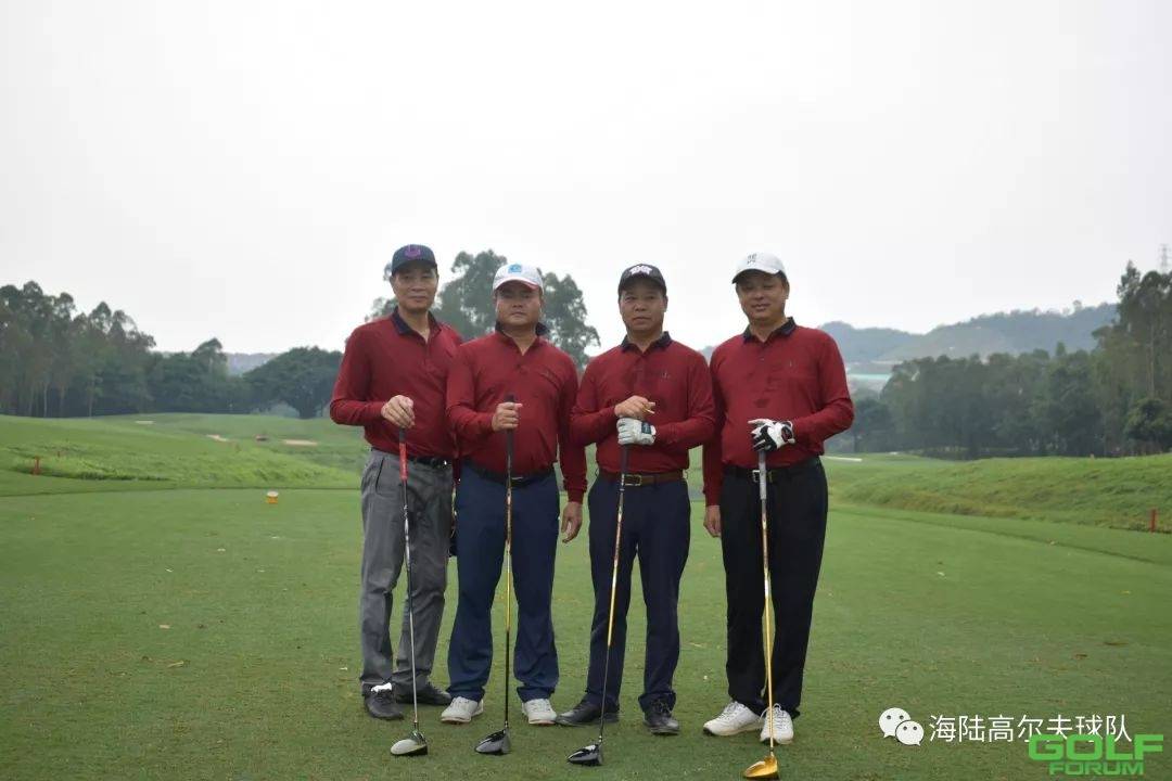 祝贺海陆高尔夫球队十月例赛圆满收杆！