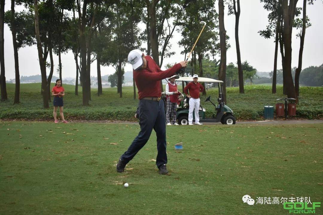 祝贺海陆高尔夫球队十月例赛圆满收杆！