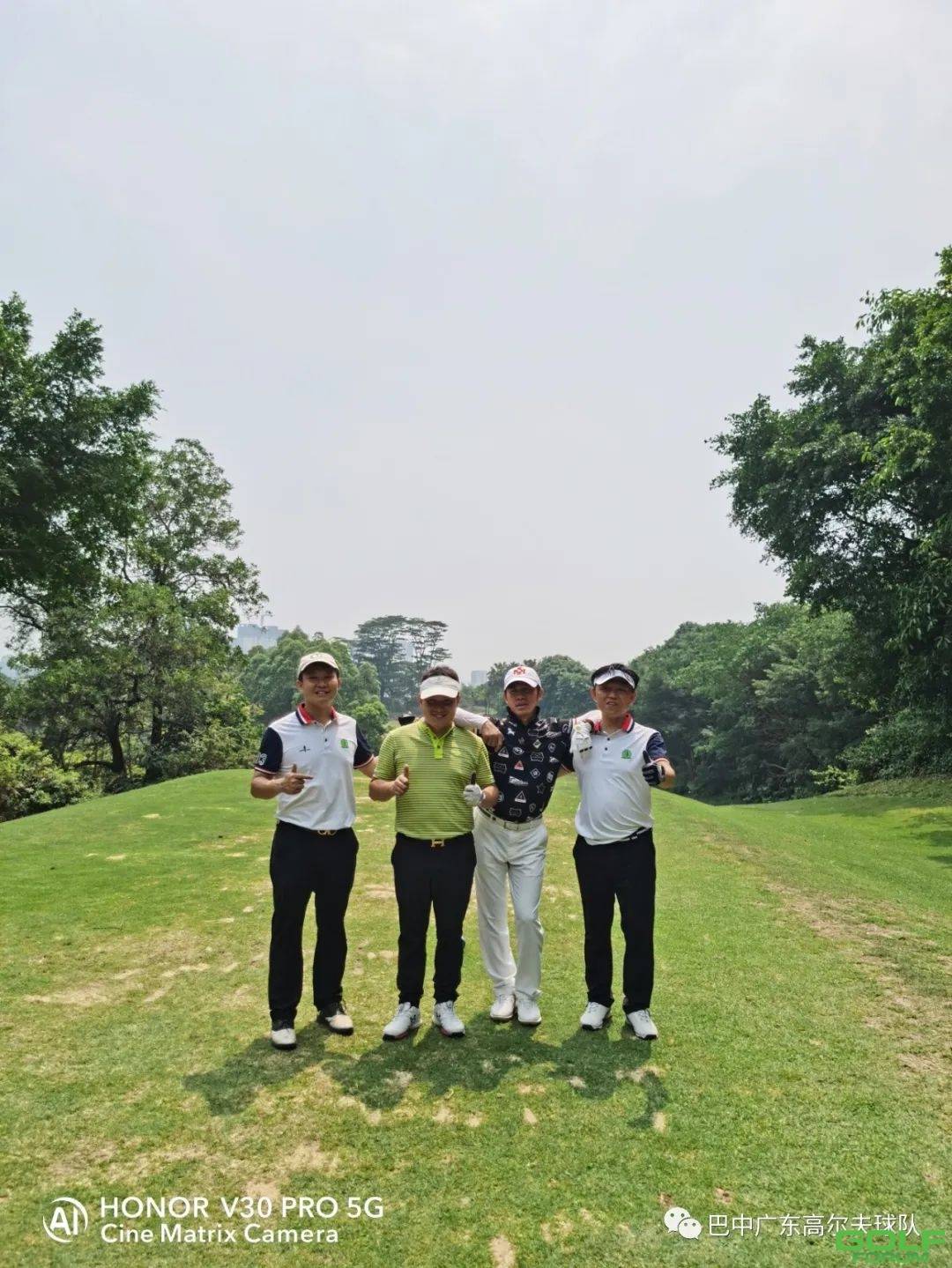 巴中（广东）高尔夫球队2021年4月例赛圆满收杆