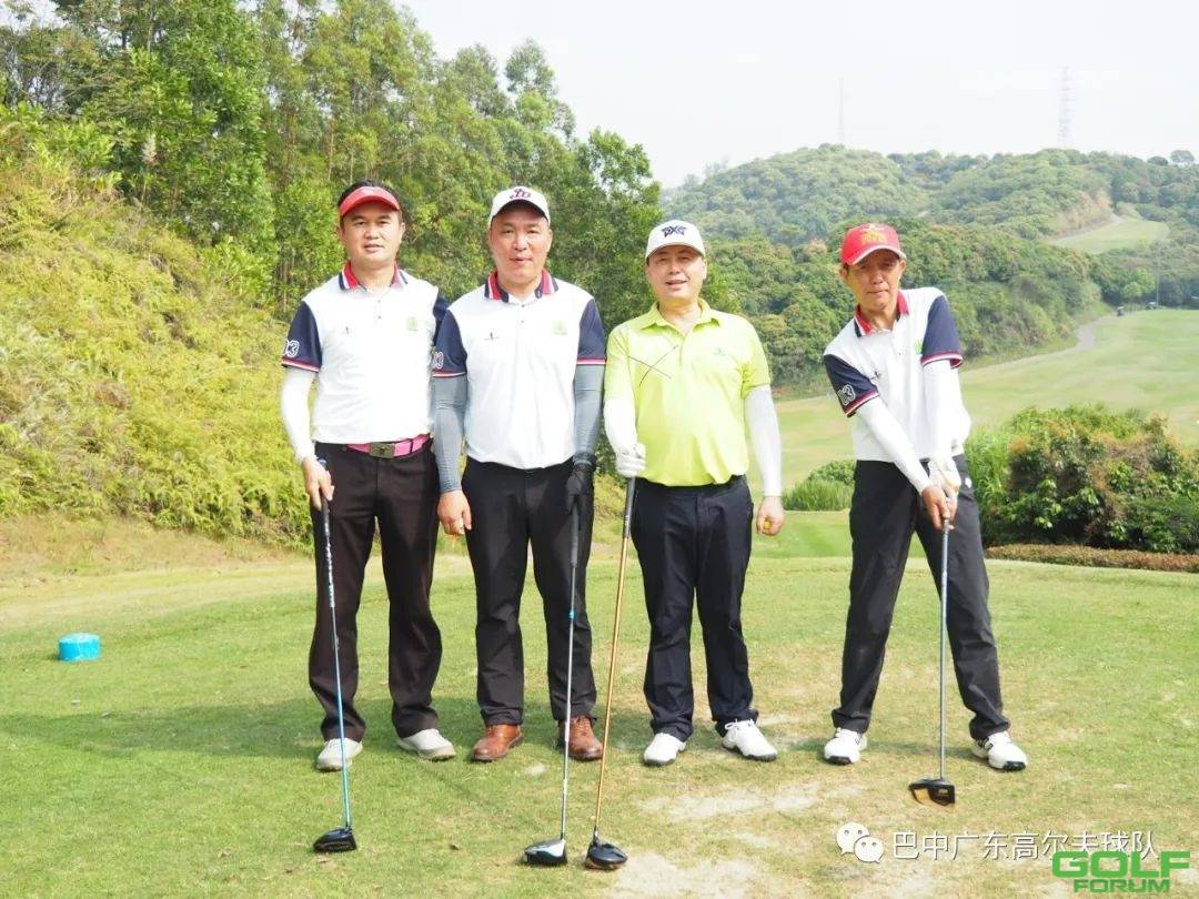 巴中(广东）高尔夫球队2021年3月例赛圆满收杆