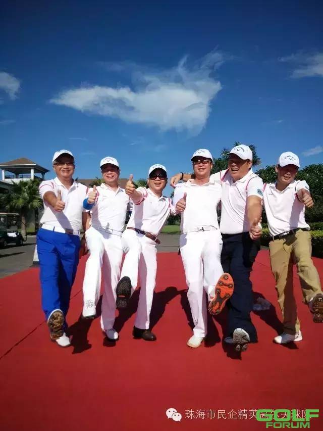 我队参加“菱斯达杯”珠海高尔夫球队际赛