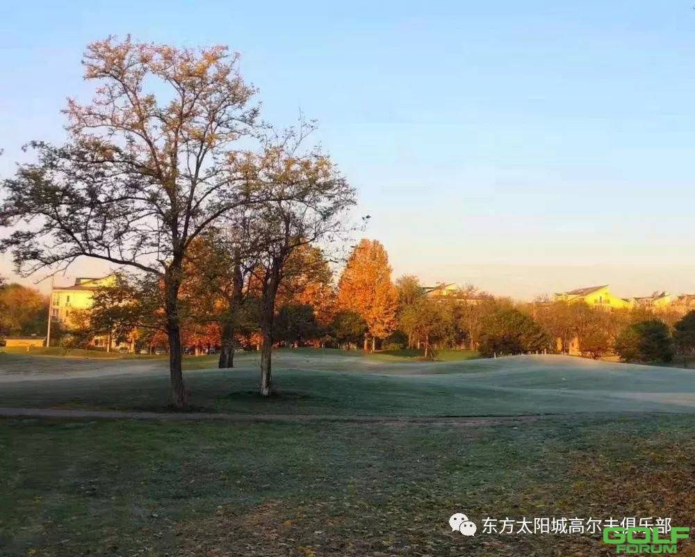 东方太阳城高尔夫俱乐部冬季不封场